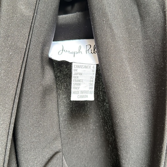 Joseph Ribkoff Reversible Black Top - Picture 2 of 3